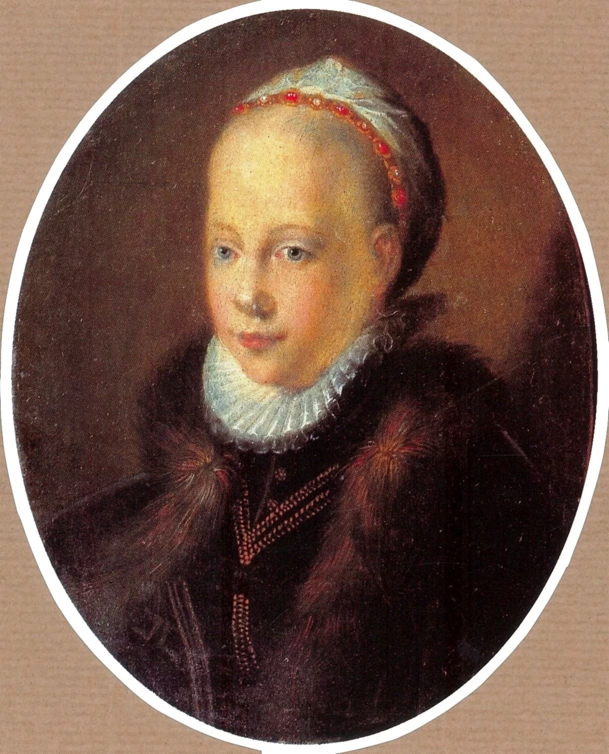 Bartholomeus Spranger - Ritratto di Christina Müller